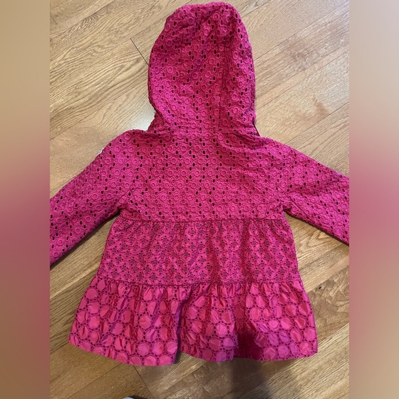 Beloved Pink Moncler 4 year old light jacket with details - Picture 3 of 4
